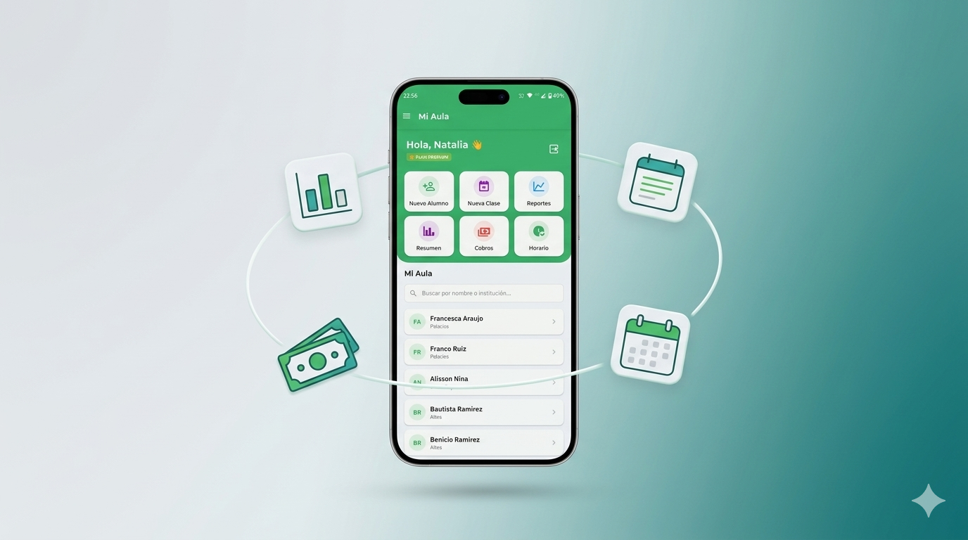 Reporte financiero de Aulapp